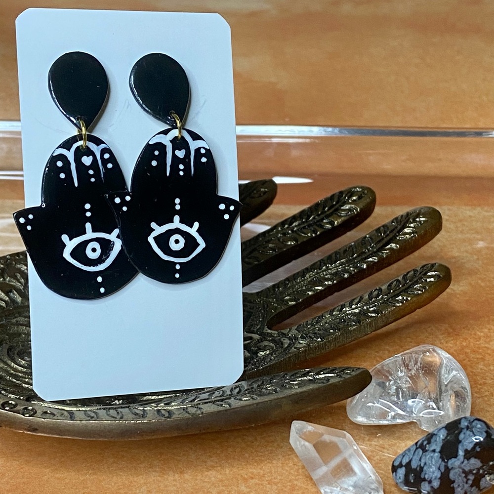 Handcrafted Polymer Clay Earrings